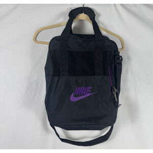 Vintage 90s Nike Messenger Laptop Bag - All Zippers & Straps in Good Order